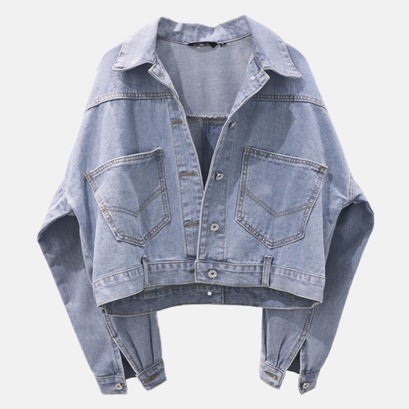 Oversized Denim Jacket - Picture 1 of 5